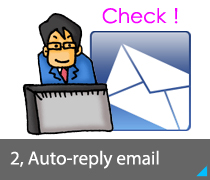 2, Auto-reply email