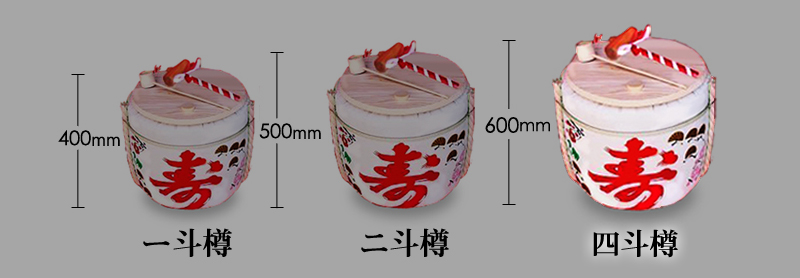 Standard sake barrel